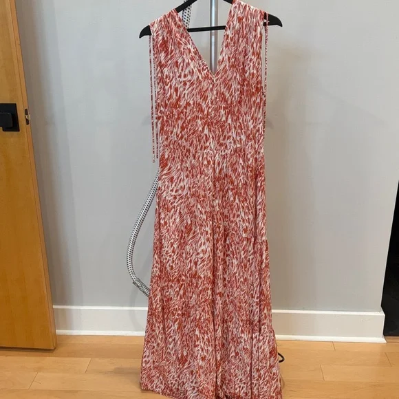 Casual Clay Patterned Women's Maxi Dress - Picture 3 of 3